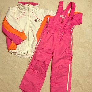 Girls Obermeyer Ski Suit